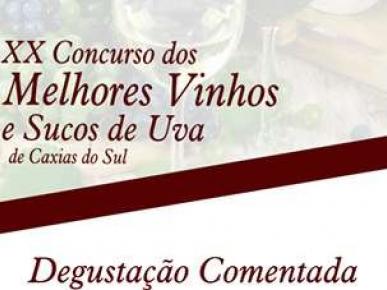 Degustação comentada apresenta os vinhos premiados de Caxias do Sul